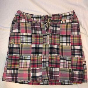 Plaid skirt